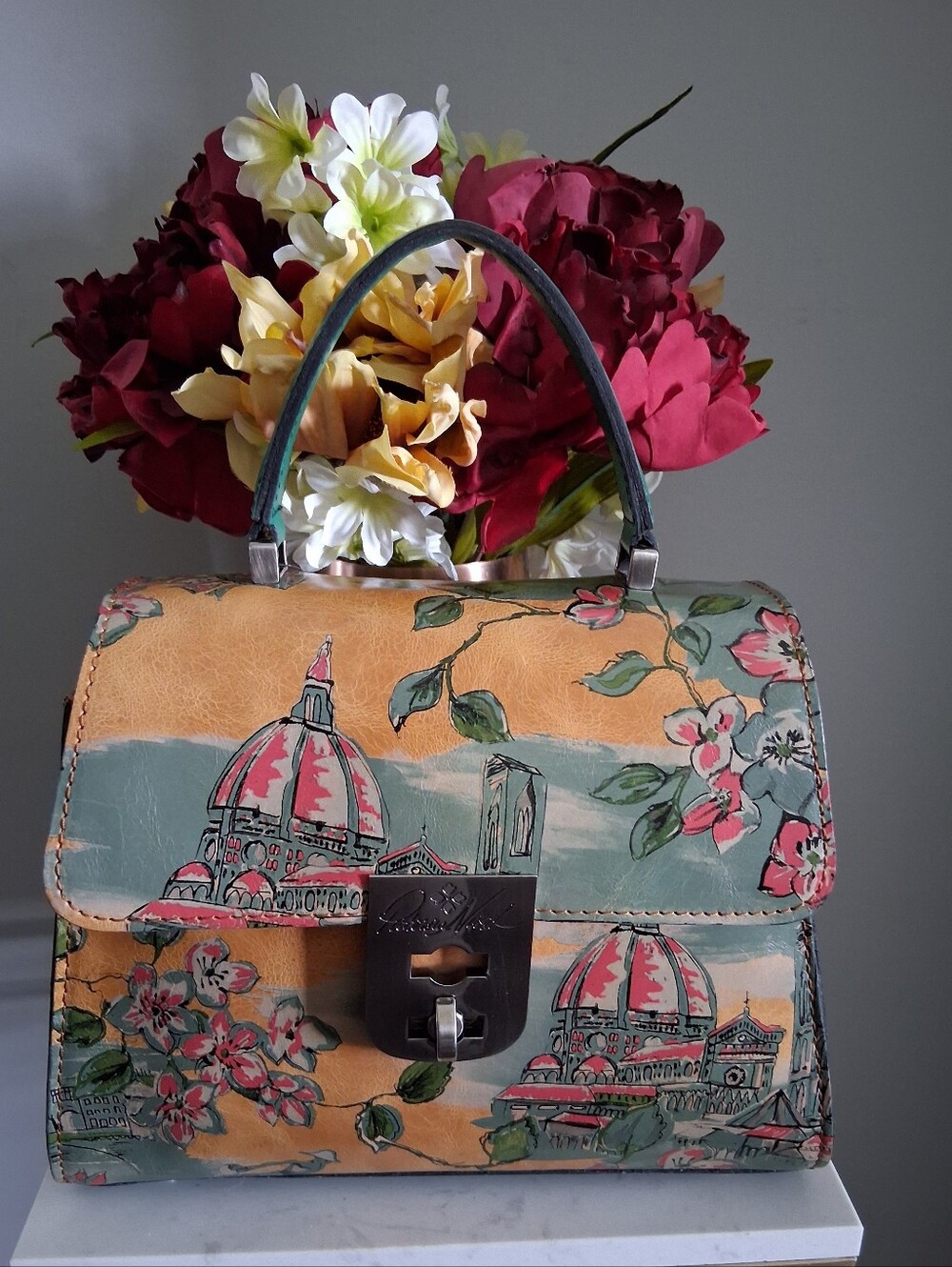 Patricia Nash Top Handle Crossbody Bag, New - Picture 2 of 11